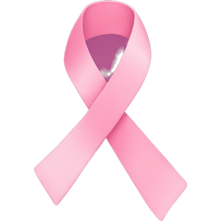 Breast cancer ribbon emoji