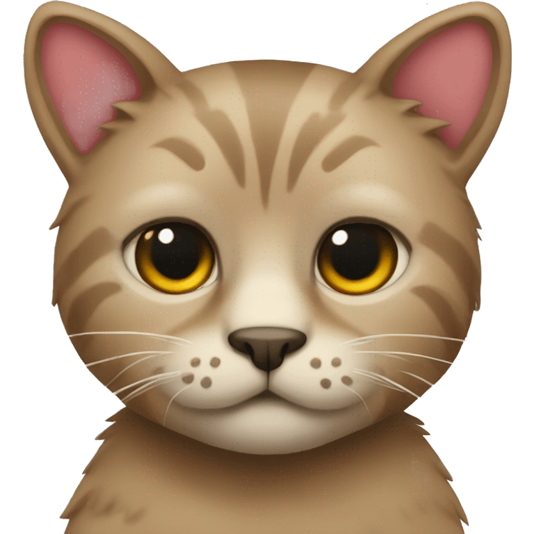 Cat teddy bear emoji