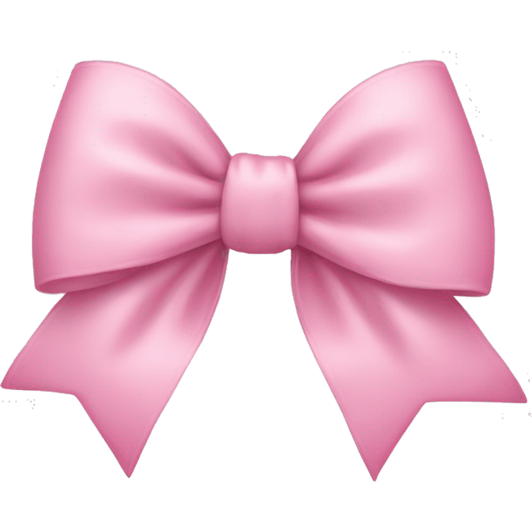 Light pink bow emoji