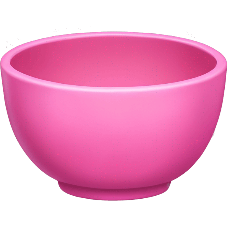 pink bowl emoji