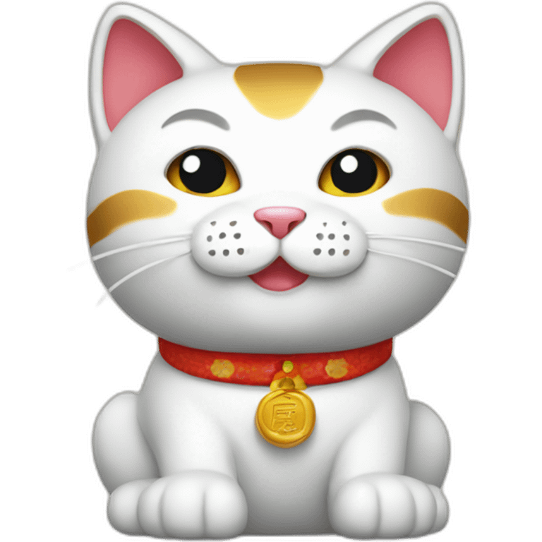 lucky cat emoji