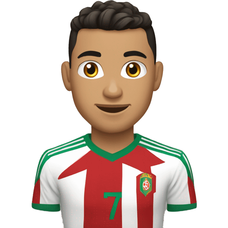 Ronaldo maroc emoji