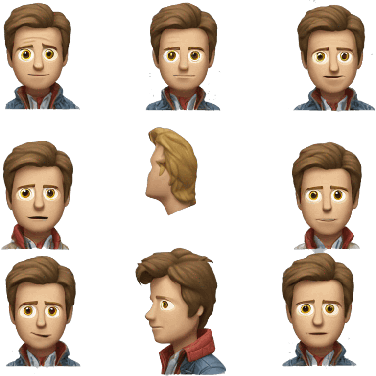 marty mcfly close plan no rotation emoji