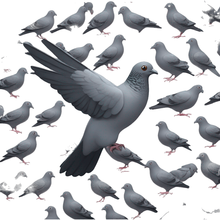 symphony of pigeons emoji