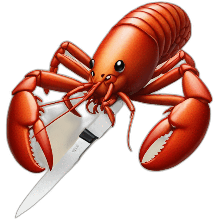 lobster-with-knife emoji