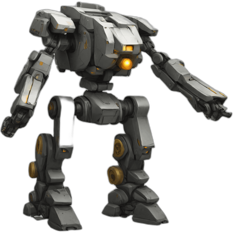 battle mech emoji