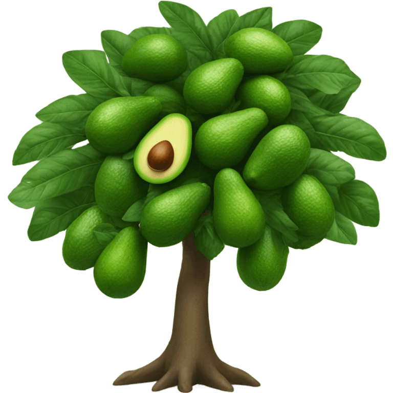 avocado tree emoji