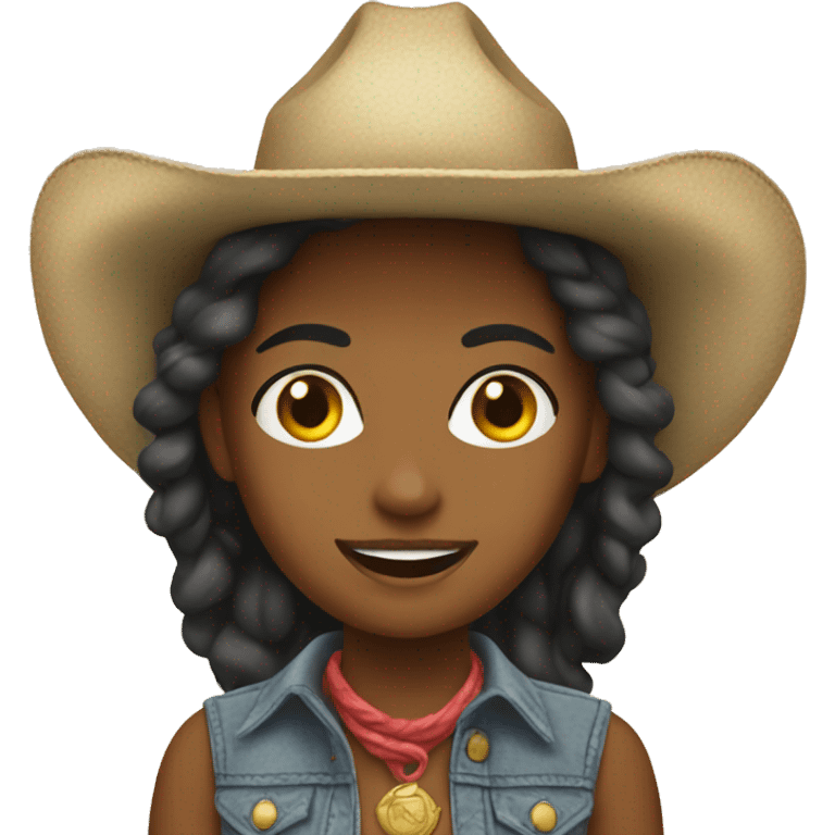 coastal cowgirl  emoji