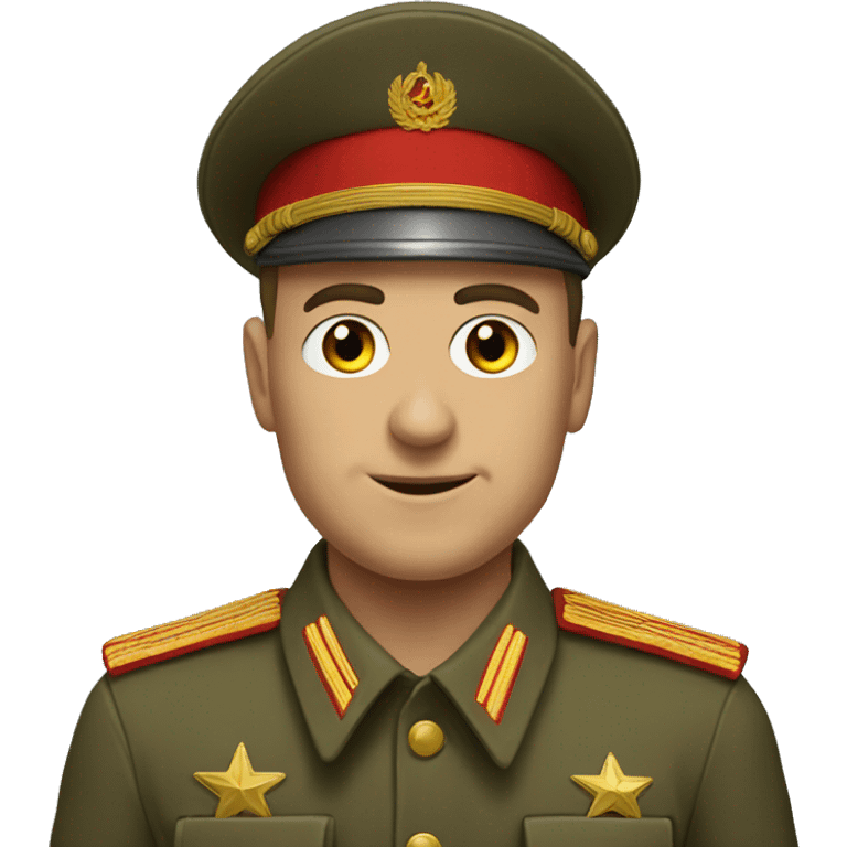 Soviet soldier emoji