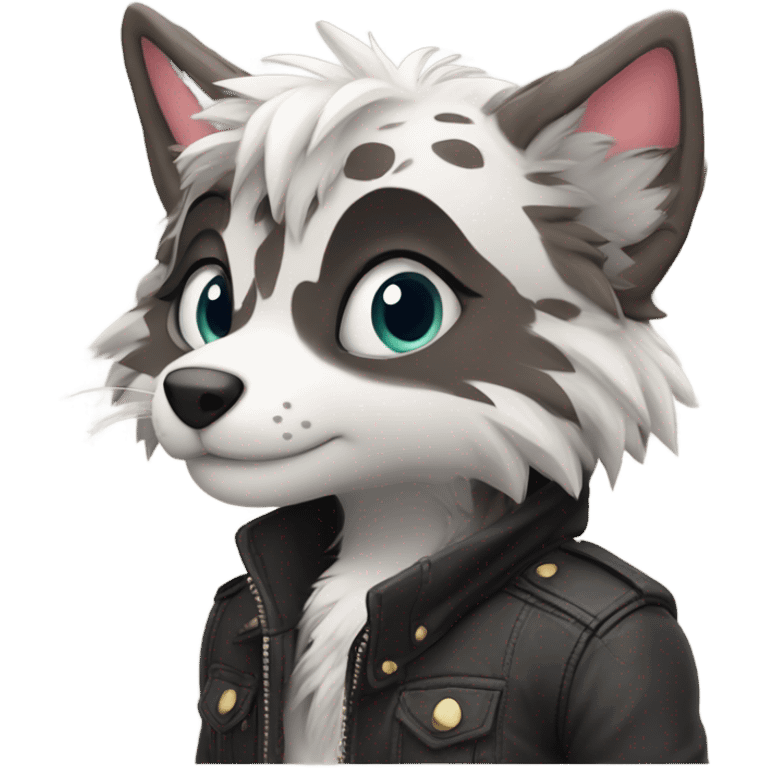 Anthro Fursona Furry Edgy Cool Cute emoji