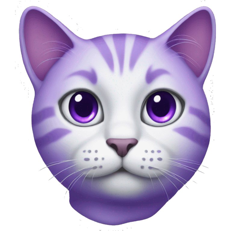 purple cat emoji