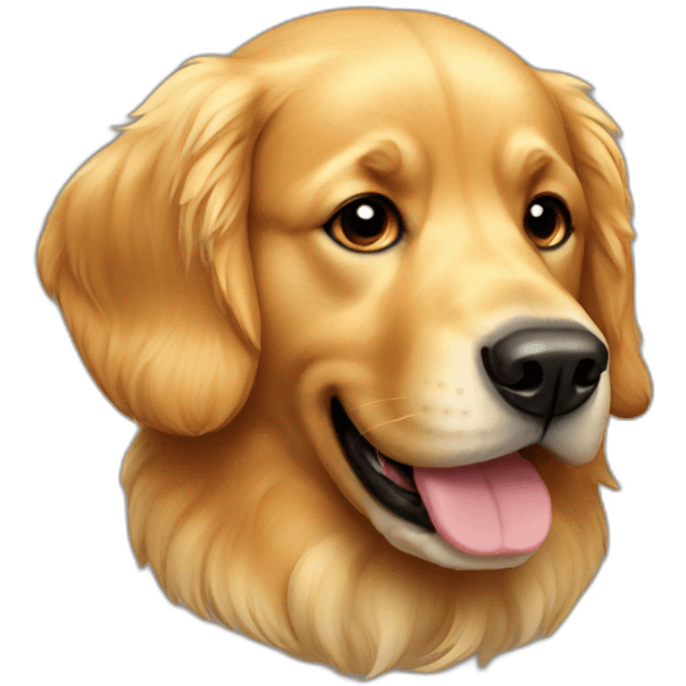 Golden retriever  emoji