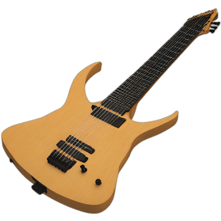 8 strings guitar strandberg emoji