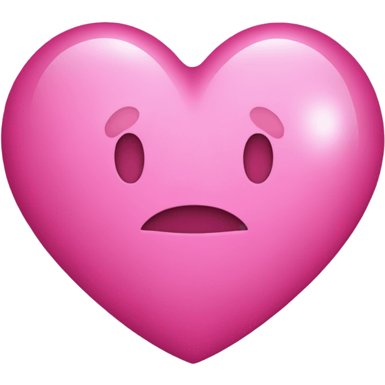 Pink heart emoji