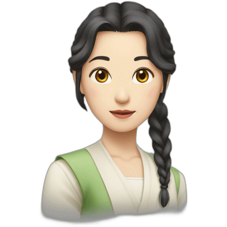 須藤舞美（日本の女の子） emoji