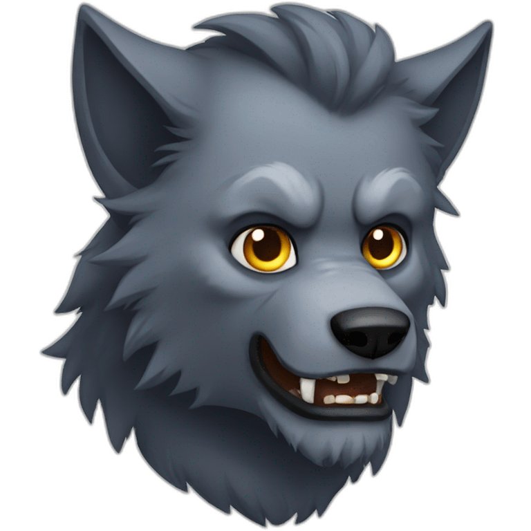 Werewolf emoji