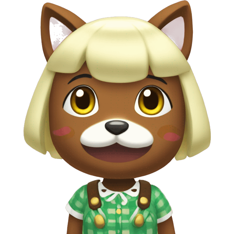 Marie animal crossing emoji