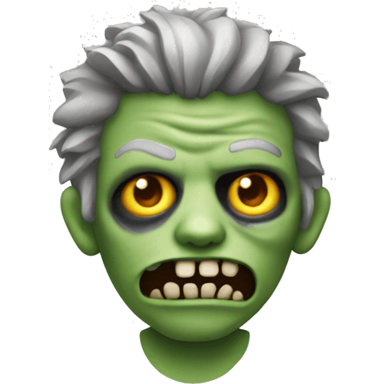 Rockstar zombie emoji