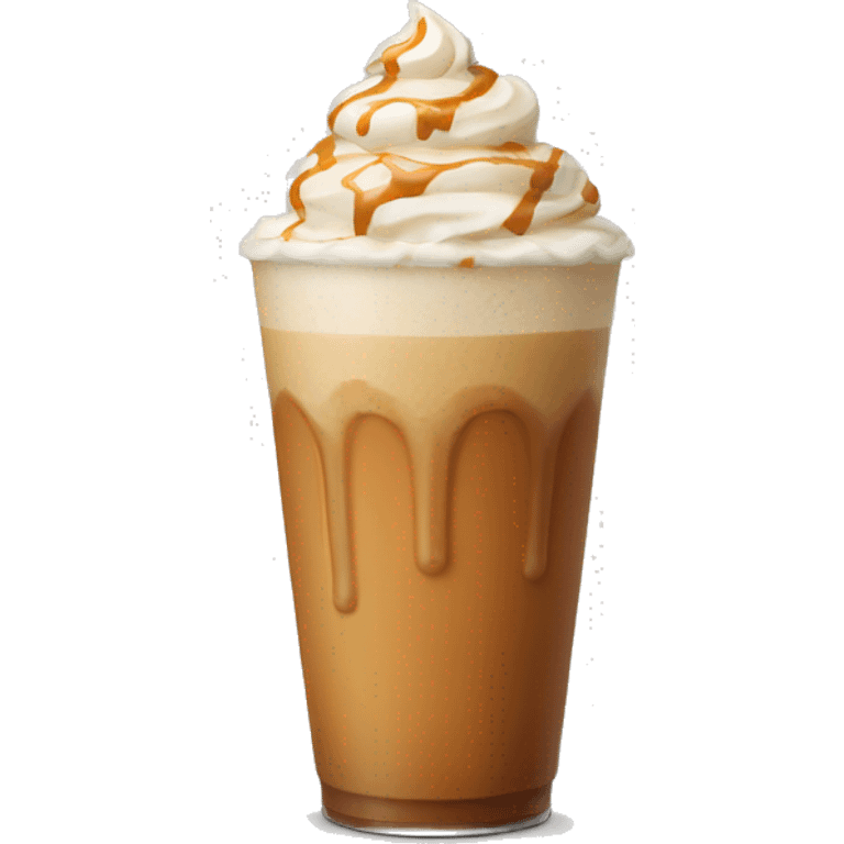 Caramel Frappe condensation  emoji