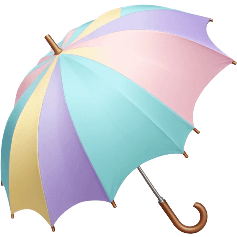 
pastel umbrella emoji