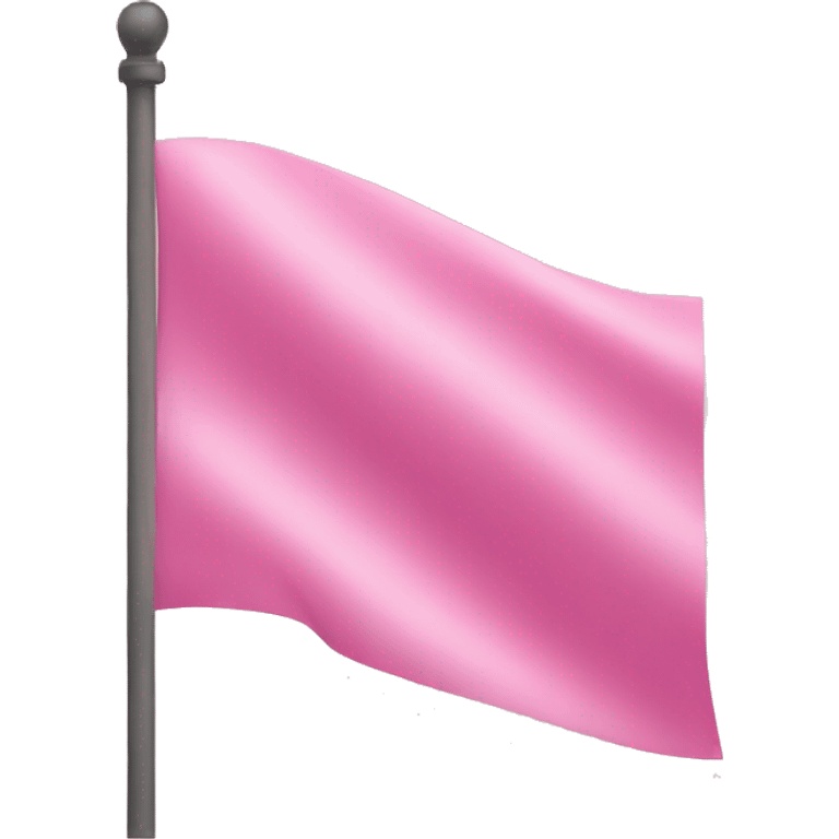 Pink flag emoji