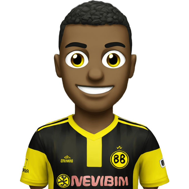 Pepe in a Borussia dortmund jersey  emoji