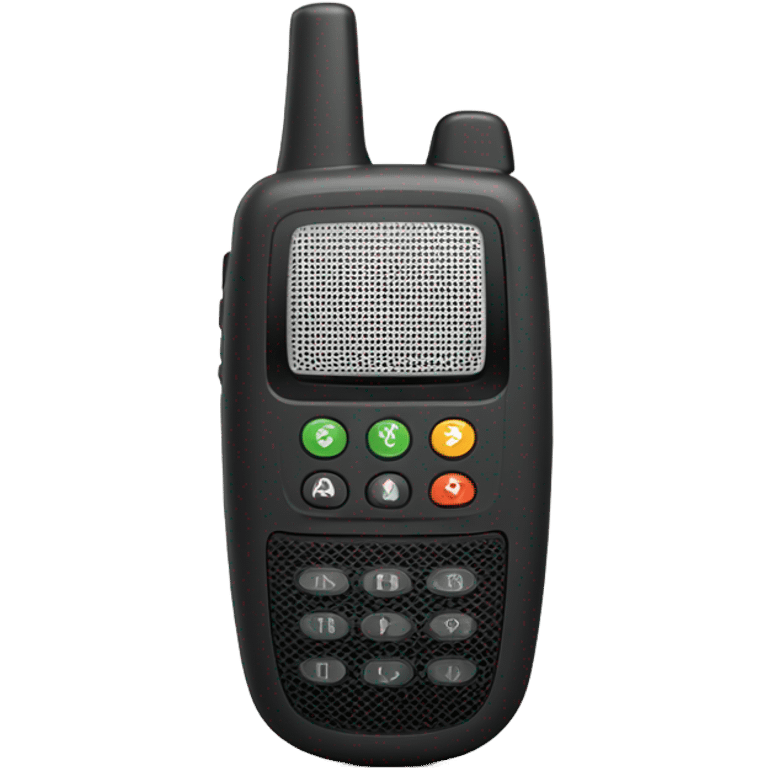 Walkie talkie emoji