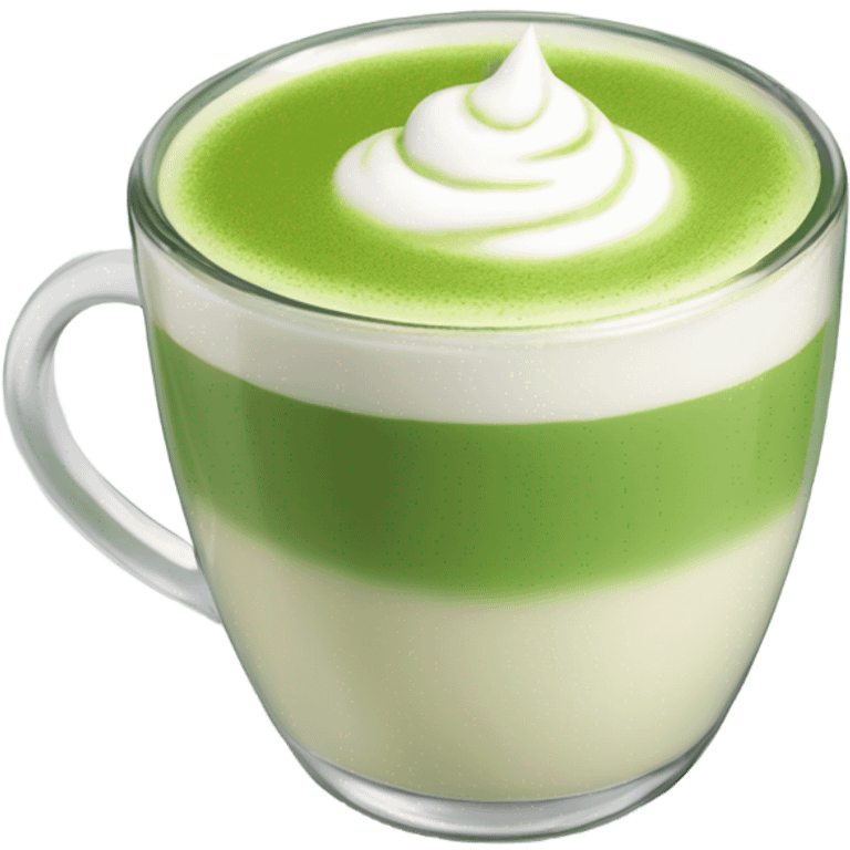 Matcha latte emoji