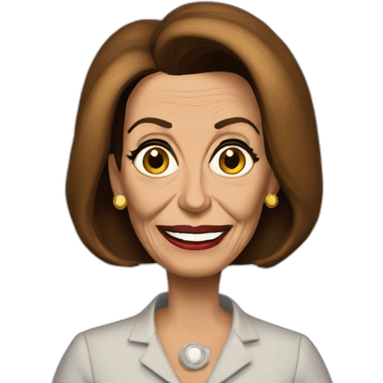 Nancy Pelosi evil emoji