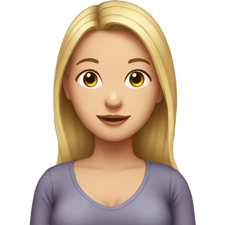 indoor portrait of girl pregnant emoji