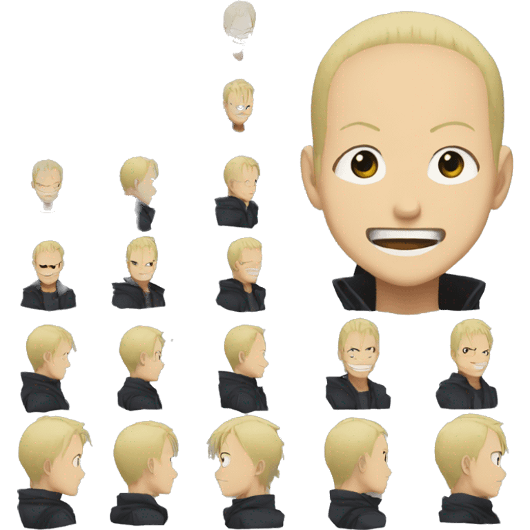 Gojo from jujutsu kaisen emoji