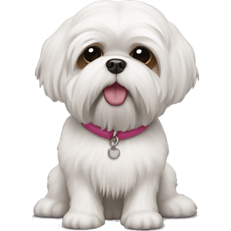 Bichon Shih Tzu dog emoji