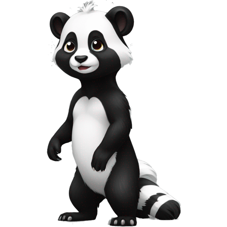 skunk-panda-hybrid full body emoji