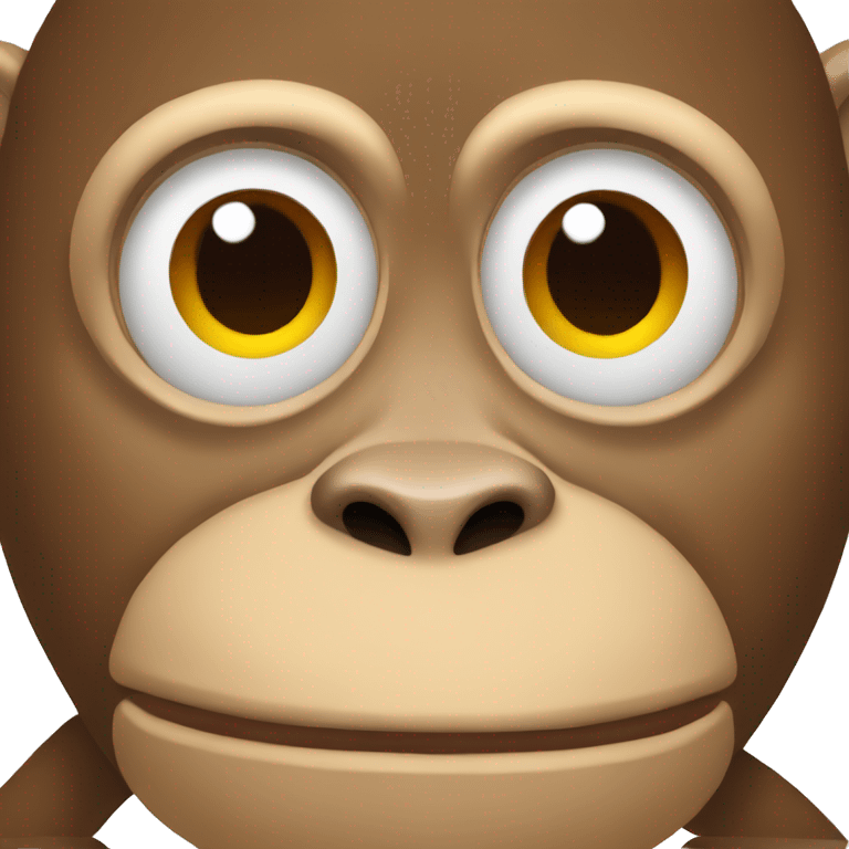 Bored monkey  emoji