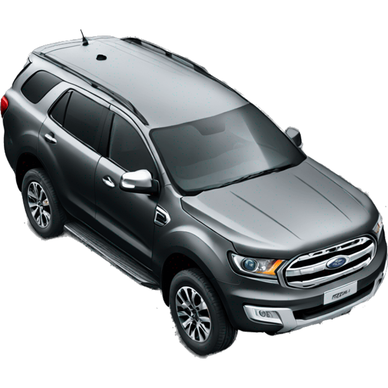 Black ford endeavour emoji