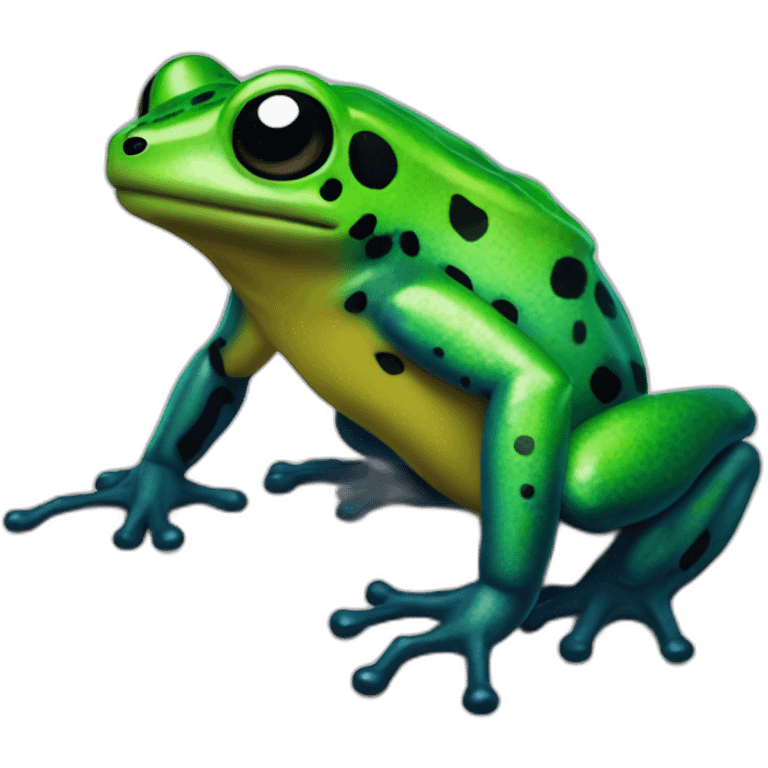 Poison frog kaiju emoji