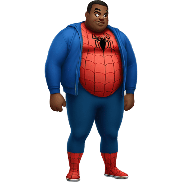 Fat spiderman emoji