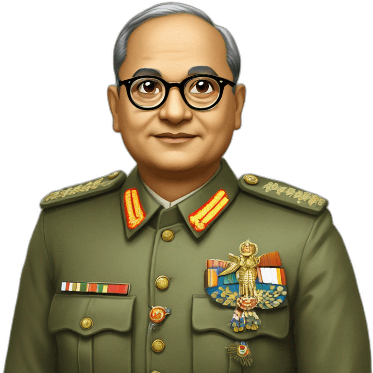 Subhash Chandra Bose emoji