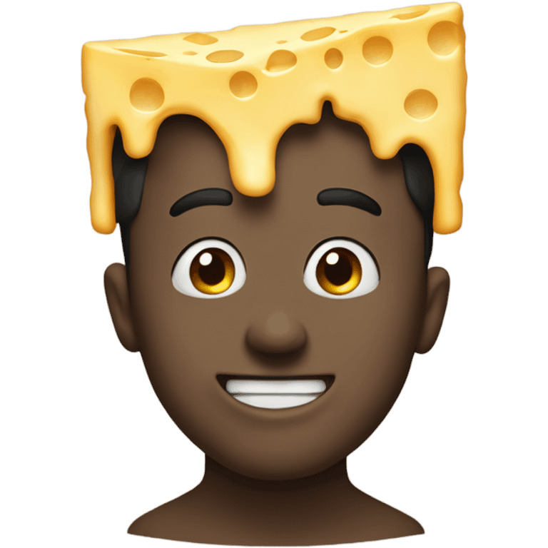 Emoji throwing up cheese ￼ emoji