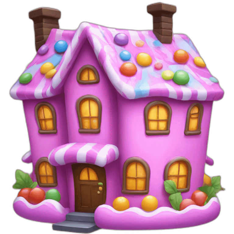 candy house emoji