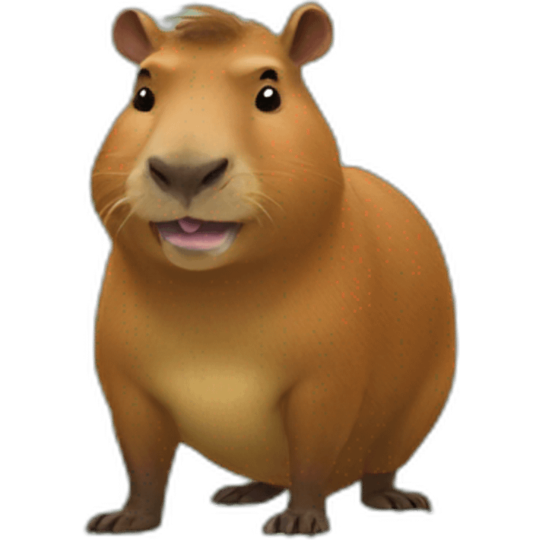 Shrek as capybara emoji