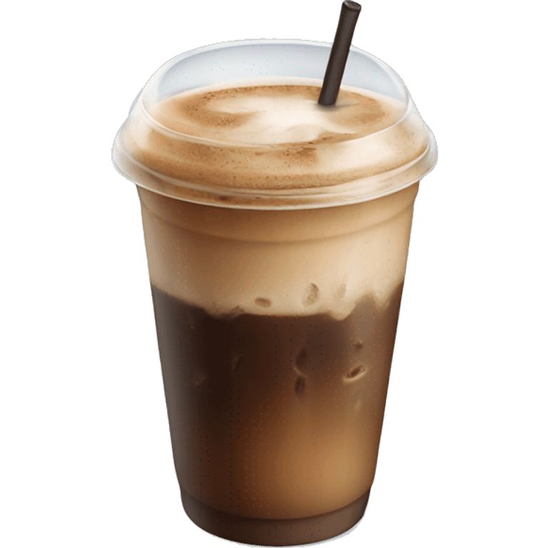 Ice coffee emoji