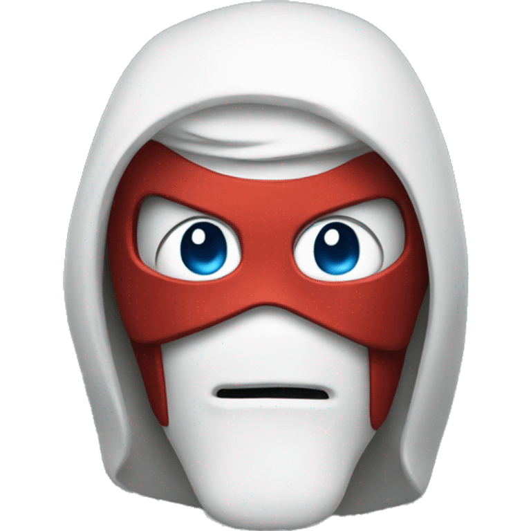 computer as a superhero emoji