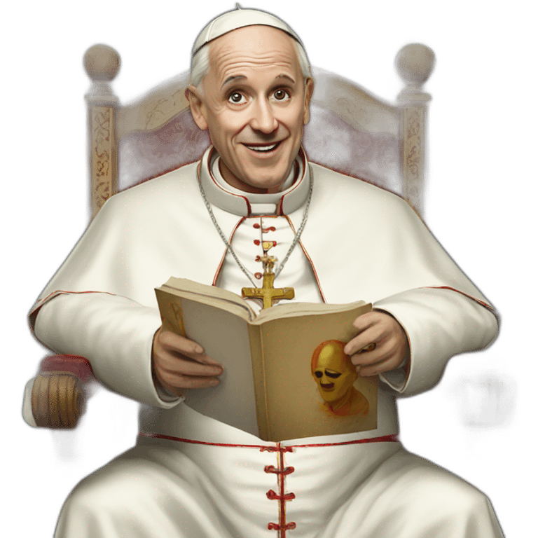 pope-rock-star emoji