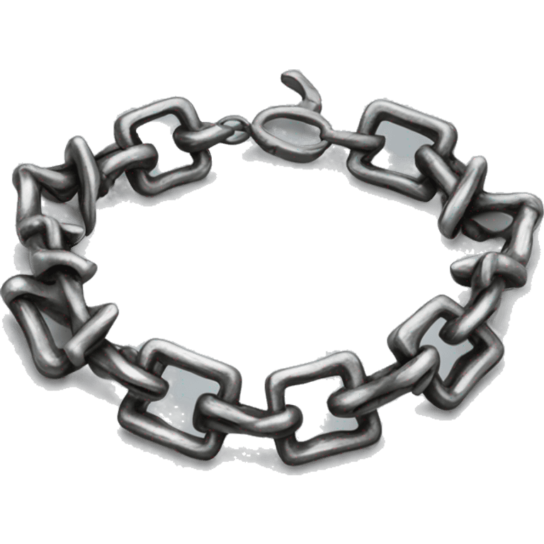 metal prong bracelet emoji