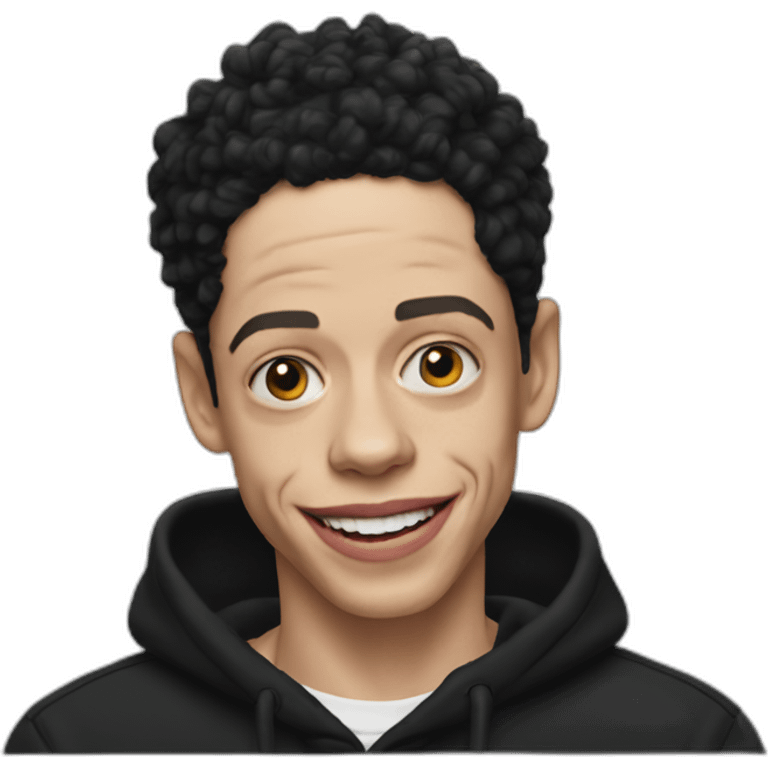 black pete davidson emoji