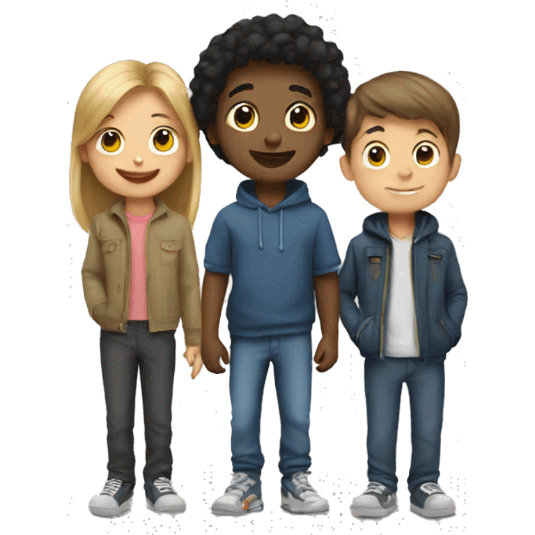 Boy And Friends emoji