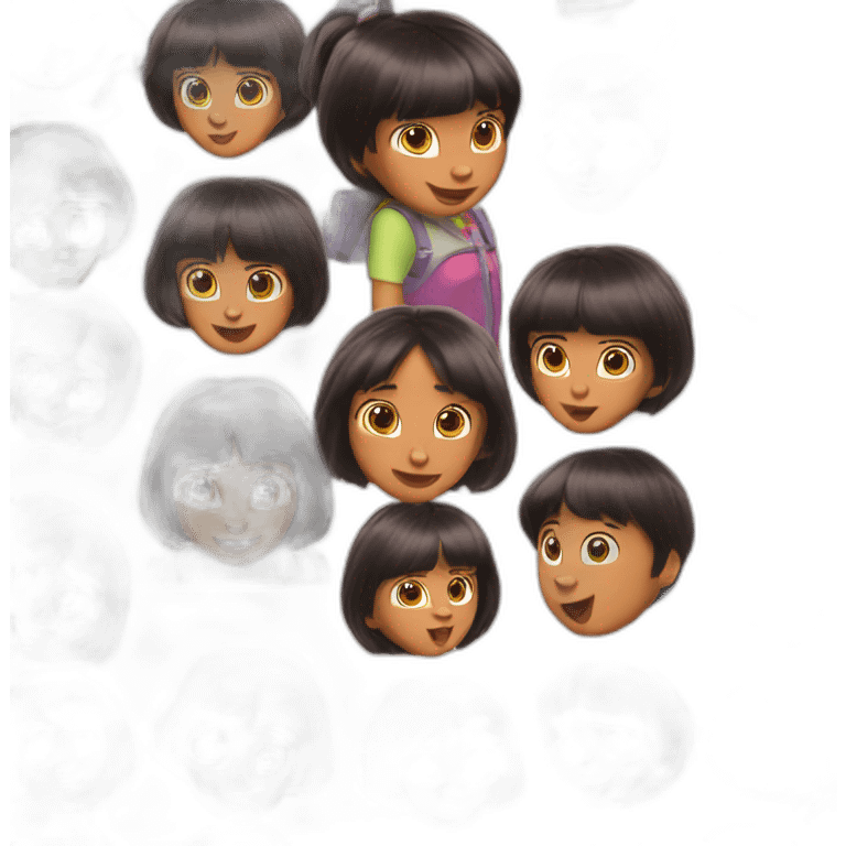 Dora the explorer emoji