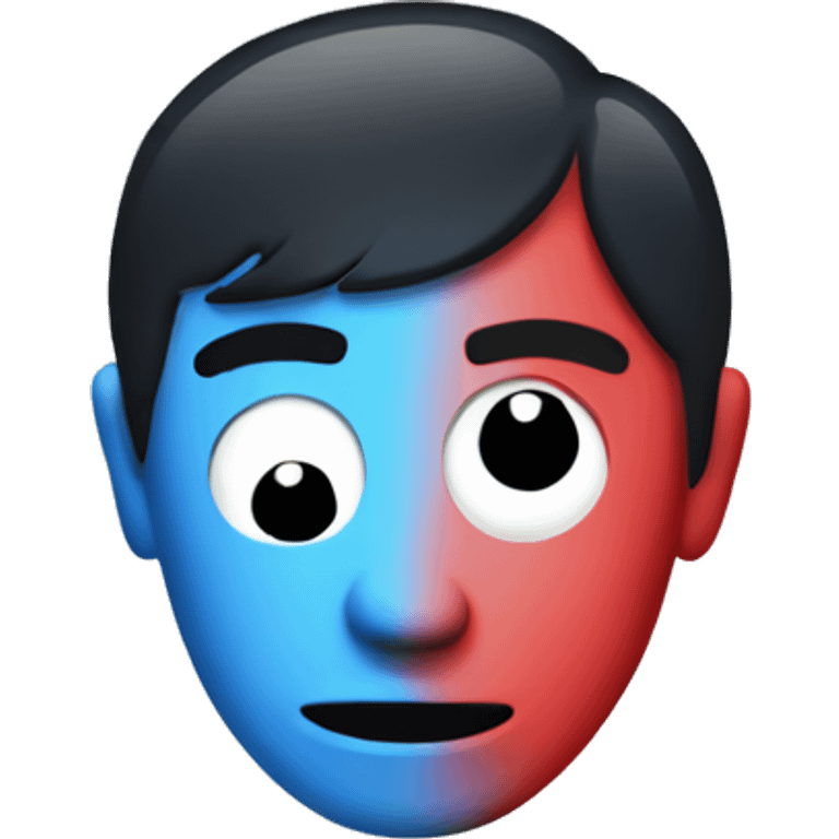 2D CD with hints of red and blue  emoji