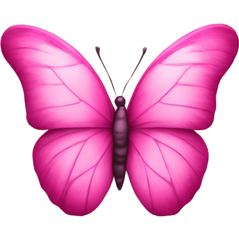 Butterfly hearts pink emoji